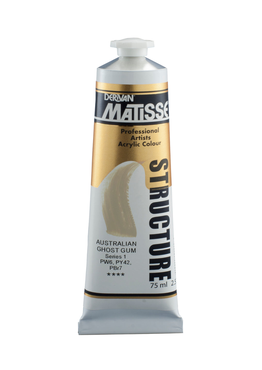 Matisse Acrylic Paint - Australian Ghost gum - 75ml - Series 1 - Duthy Street Art Supplies