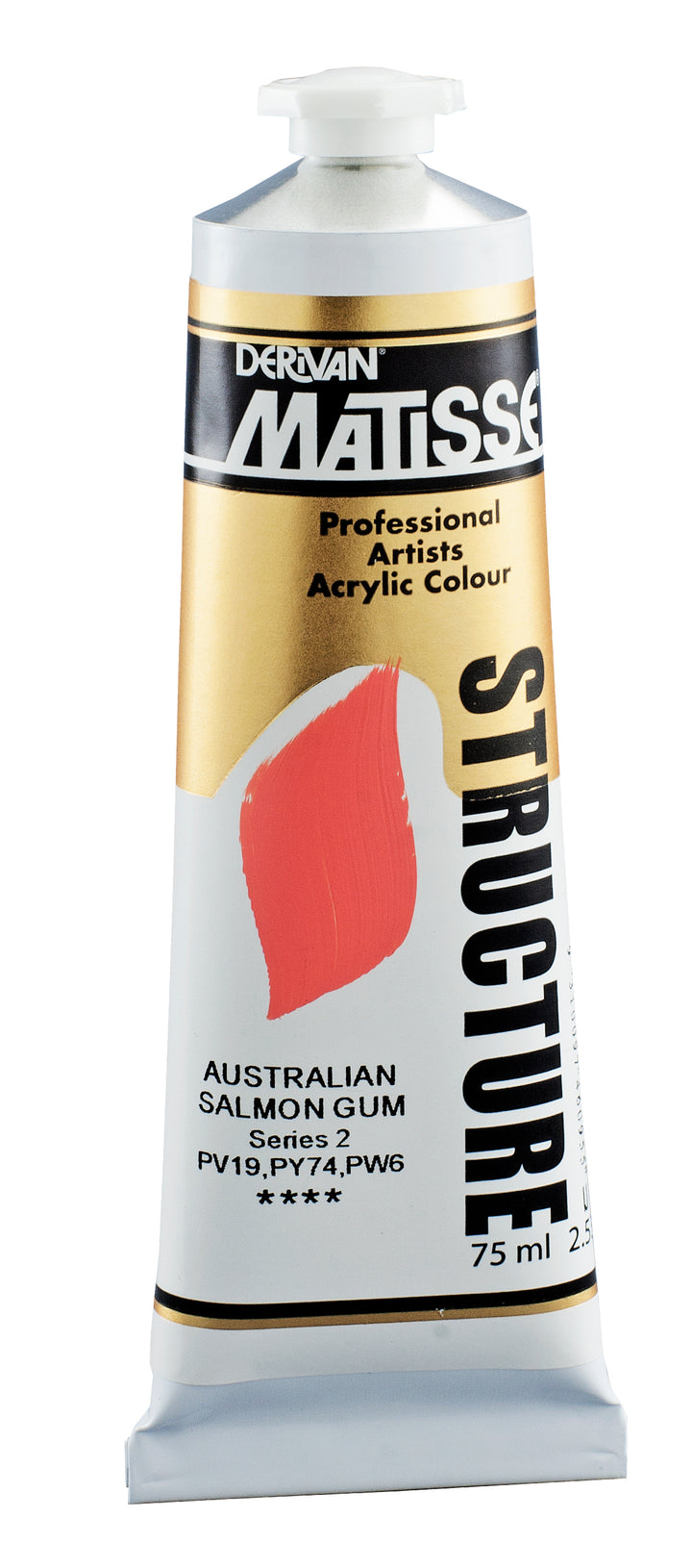 Matisse Structure Acrylic Paint - Australian Salmon Gum - 75ml - 
Series 2 - Duthy Street Art Supplies
