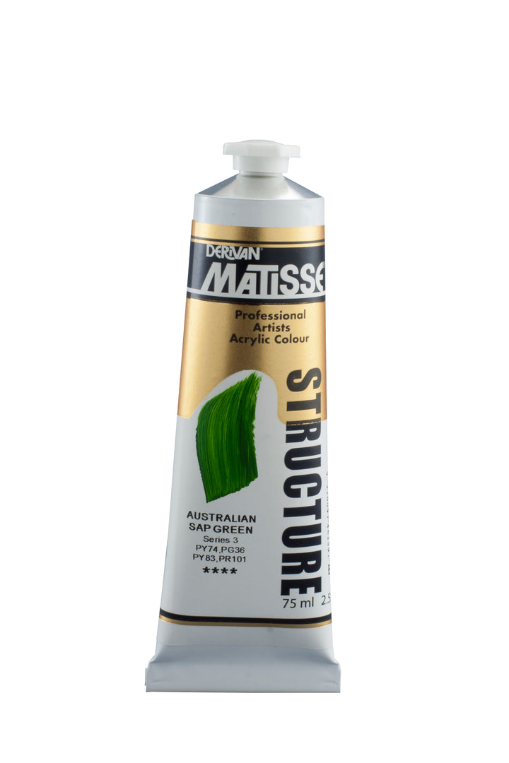 Matisse acrylic structure paint - Australian Sap Green - 75ml - Series 3