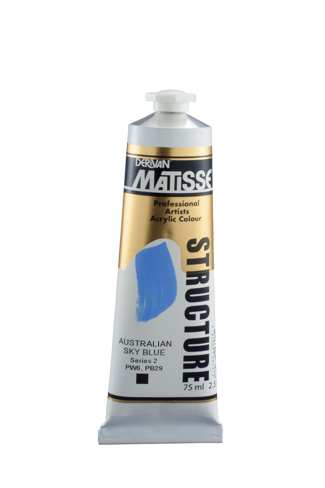 matisse structure acrylic paint Australian Sky blue - 75ml - Series 2