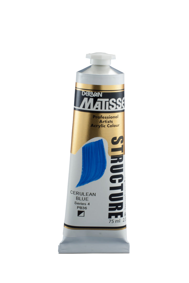 Matisse Structure acrylic paint - Cerulean blue - 75ml - Series 4
