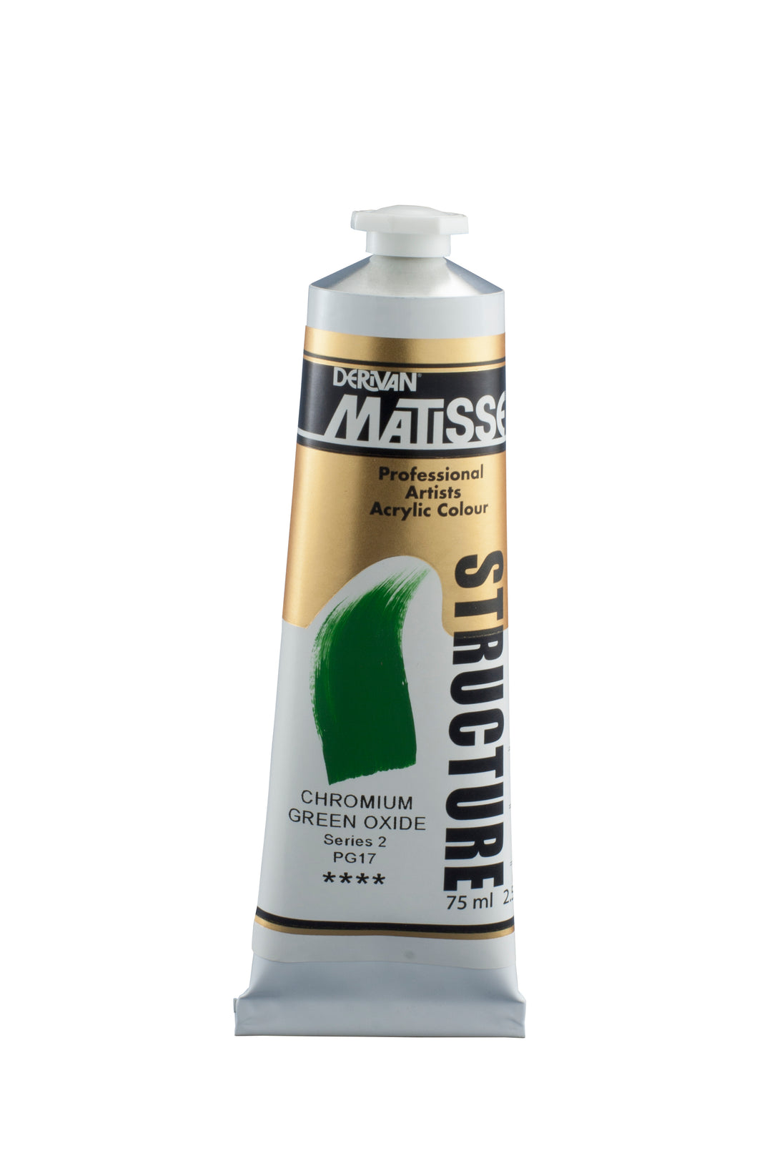 Matisse Structure Acrylic Paint - Chromium green oxide - 75ml -series 2
