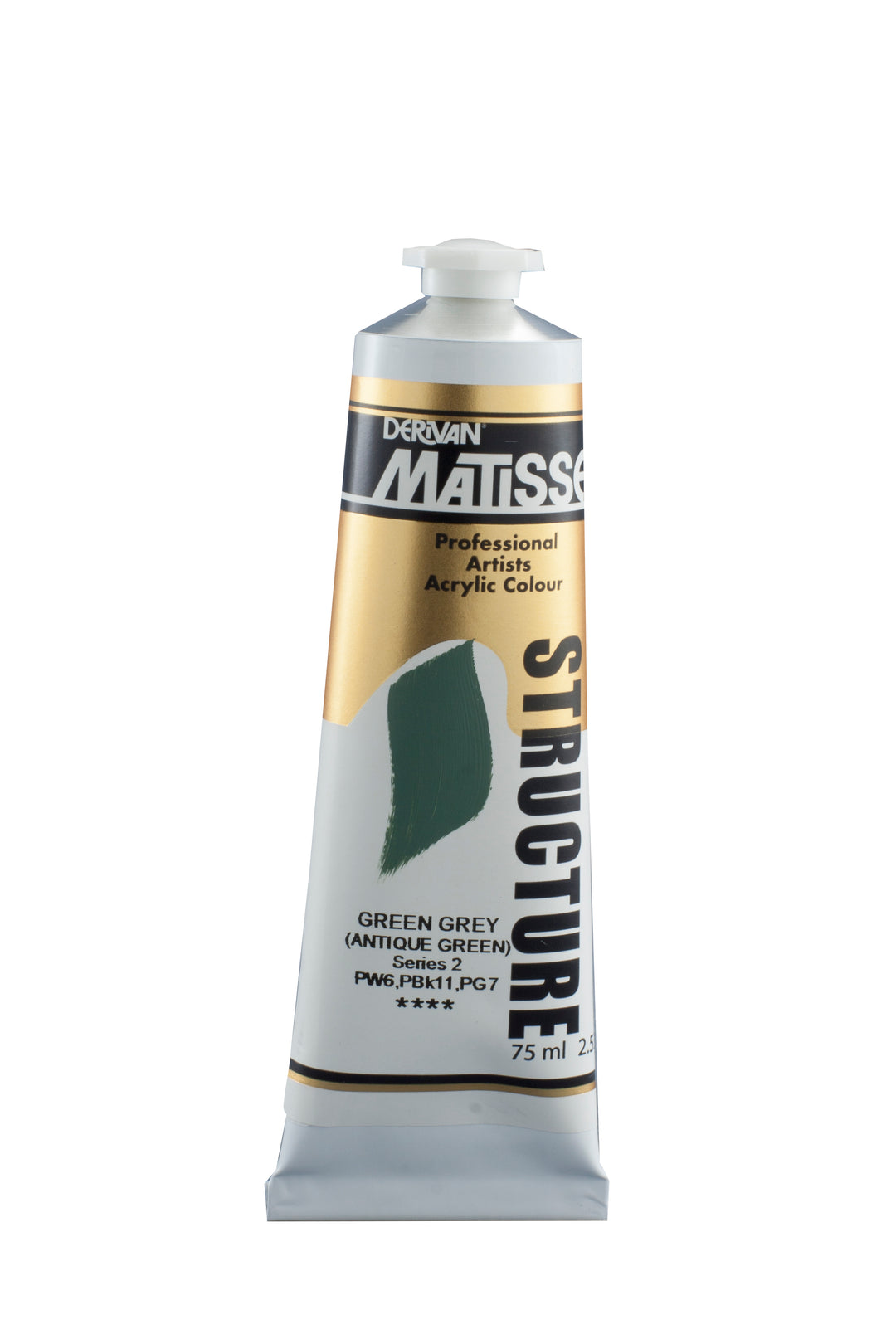 Matisse Structure Acrylic paint - 75ml - green grey antique green