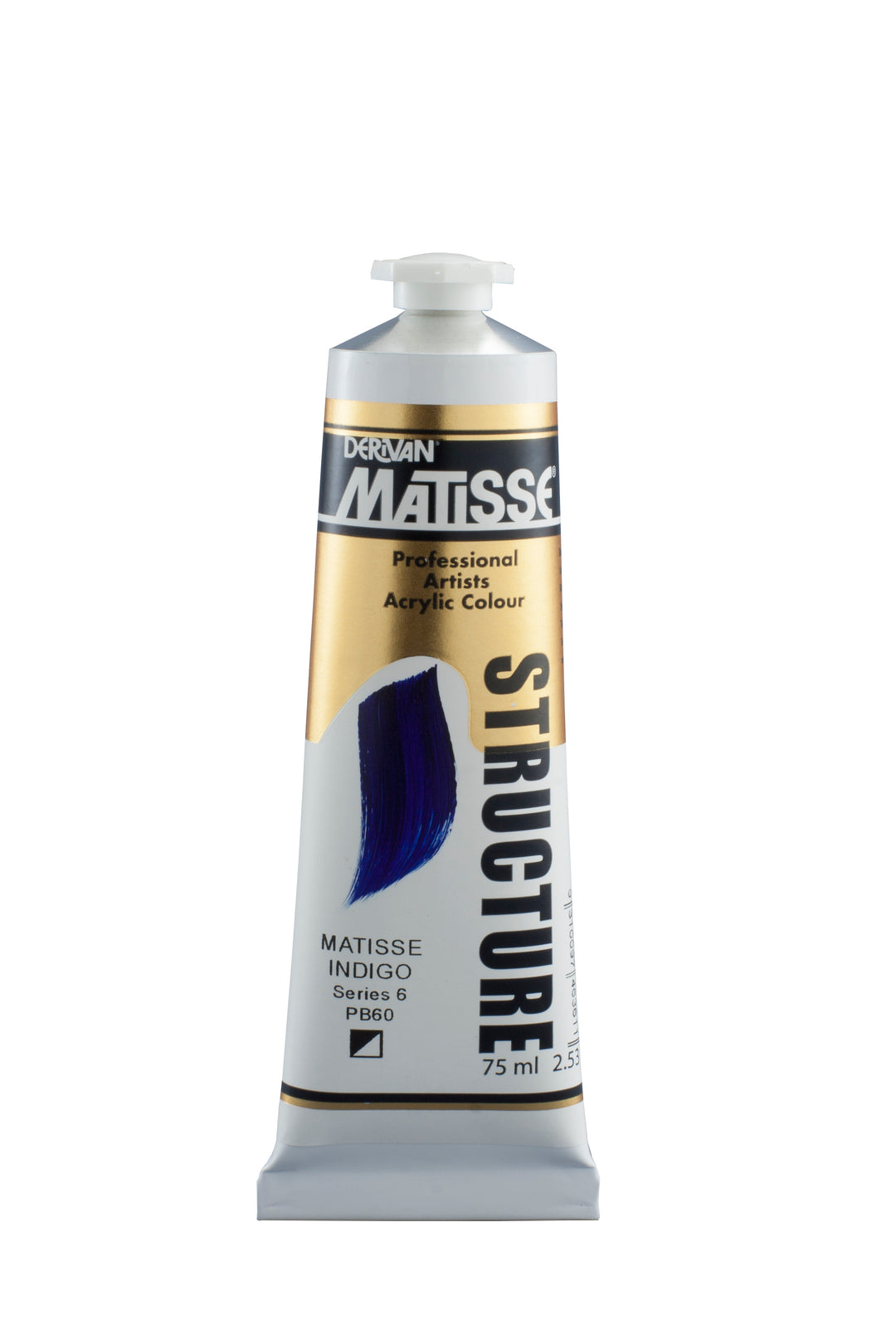 Matisse structure acrylic paint - matisse indigo - 75ml - Series 6