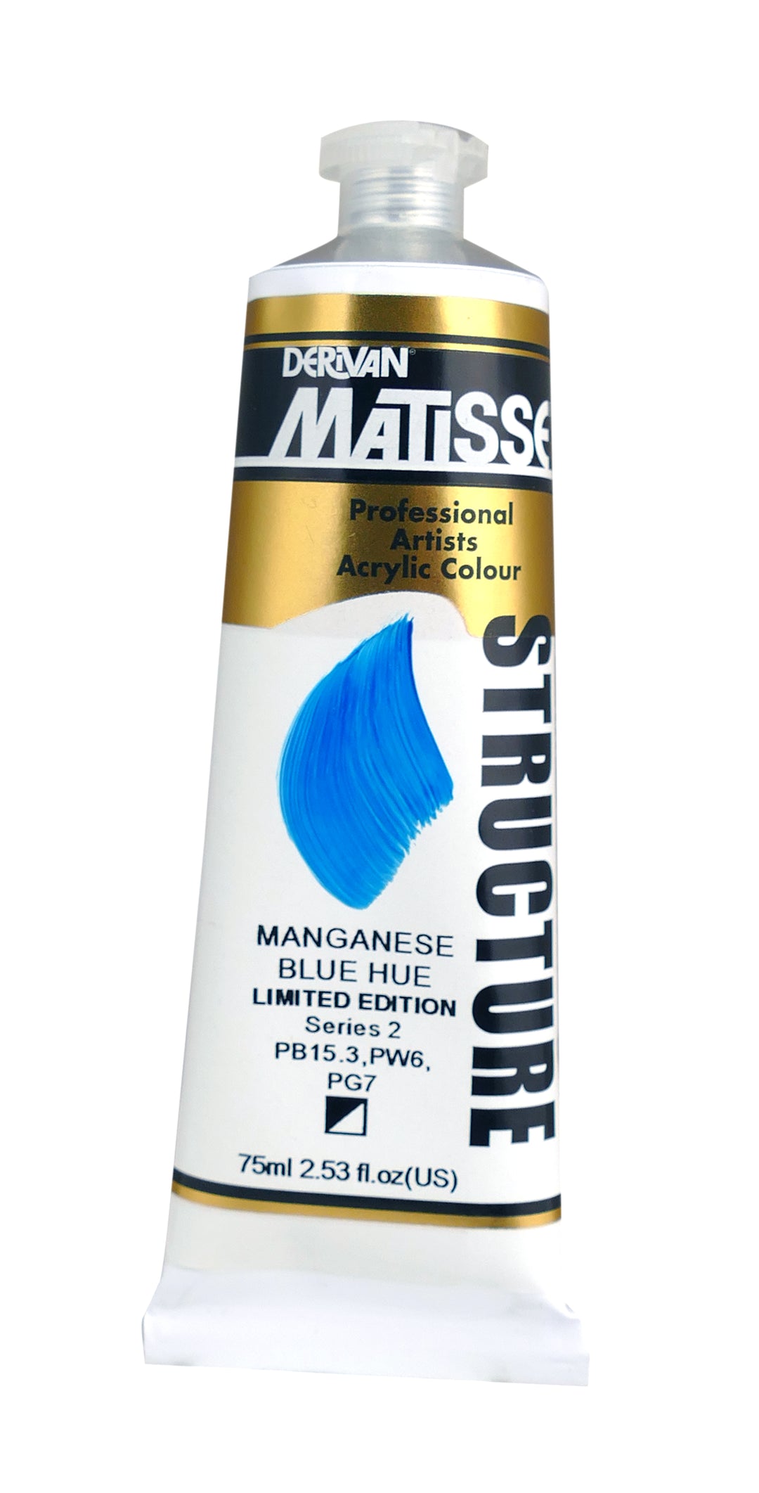 Matisse Structure acrylic paint - Manganese blue hue limited edition series 2 - 75ml