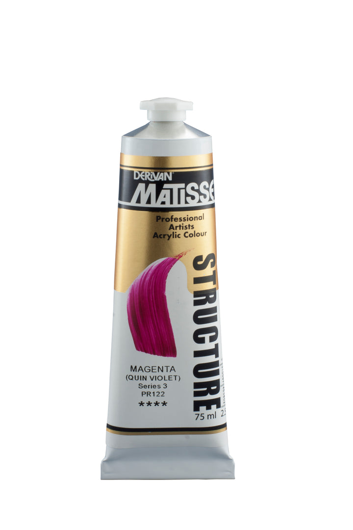 Matisse Structure Acrylic - Magenta Quin Violet - 75ml 