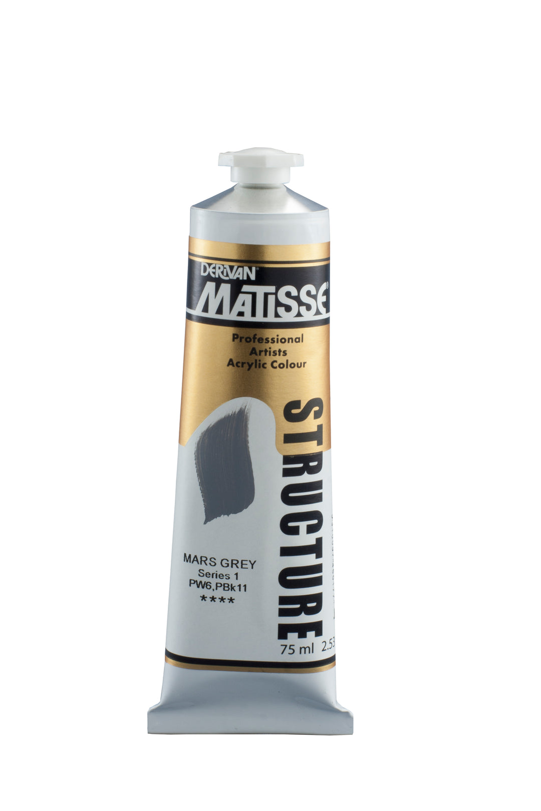 Matisse sculpture acrylic paint - mars grey - 75ml