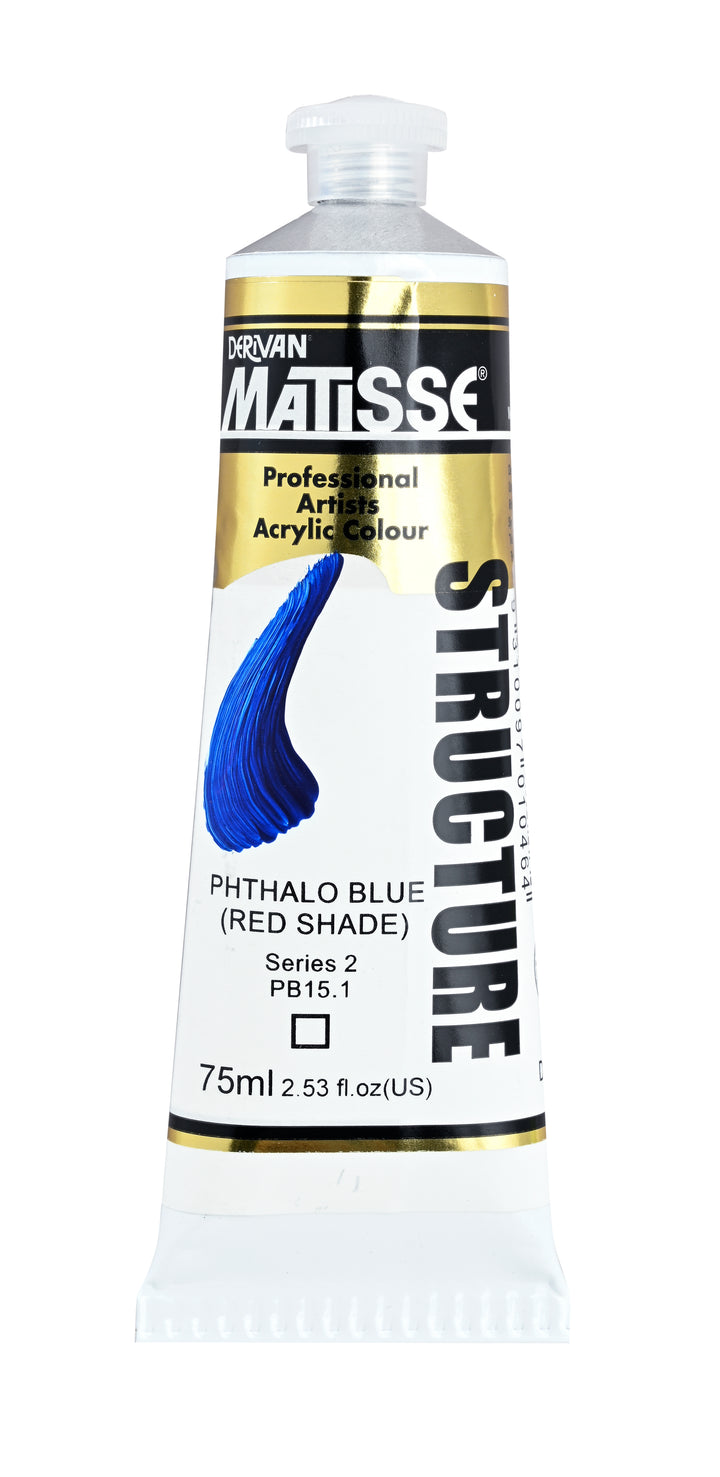 Matisse structure phthalo blue red shade - 75ml