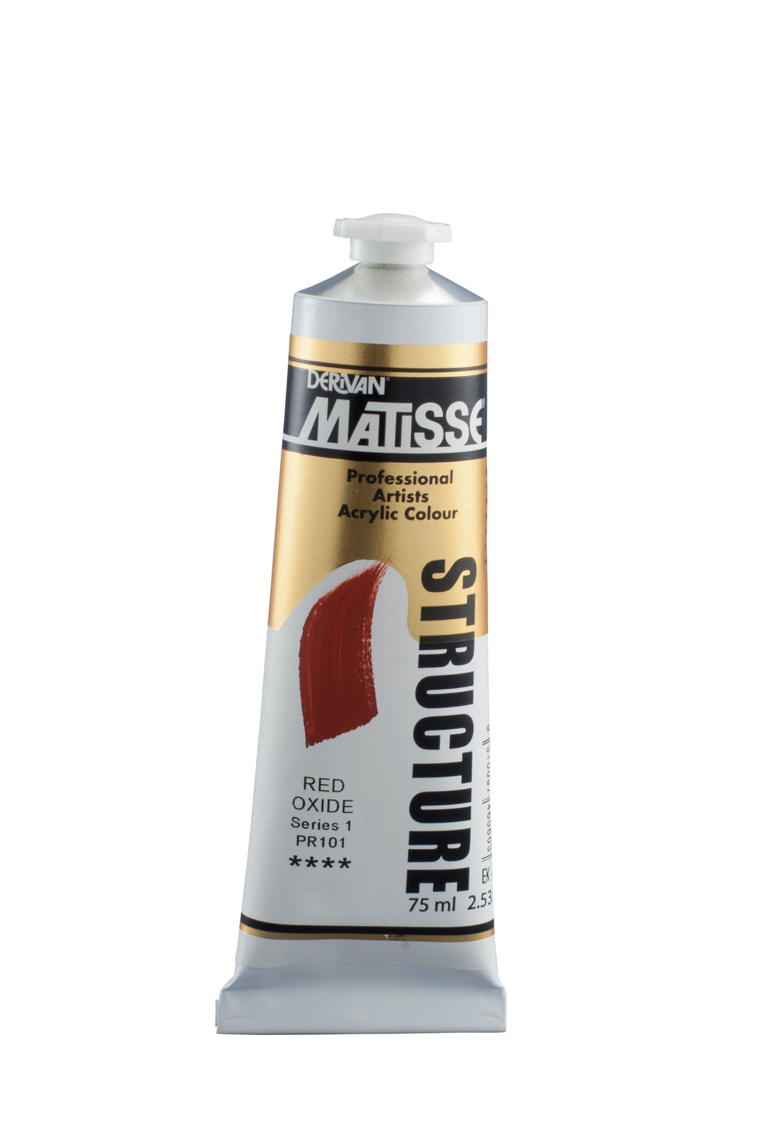 Matisse Structure acrylic paint - red oxide - 75ml