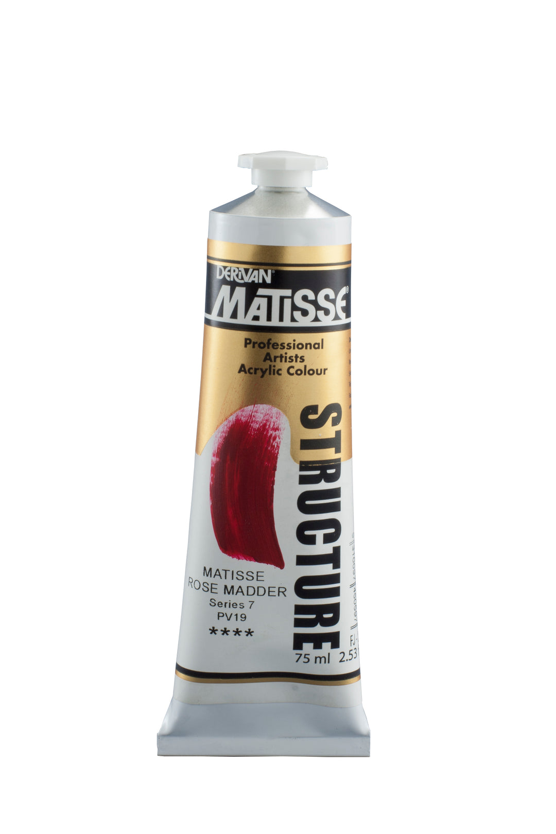 Matisse Structure acrylic paint - rose madder - 75ml