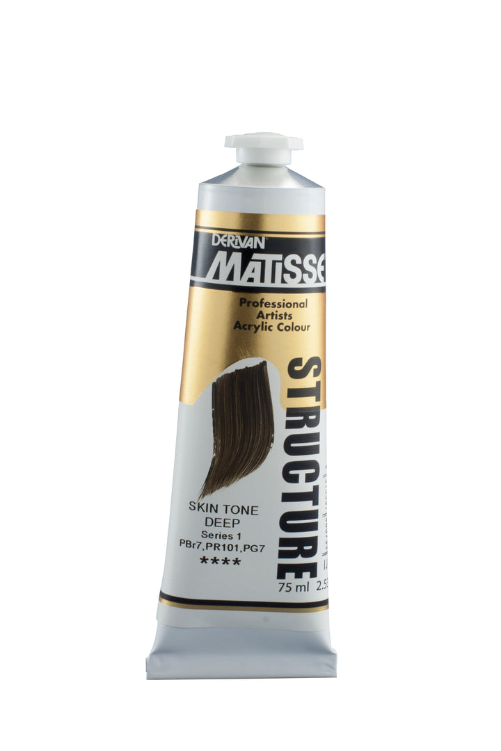 Matisse Structure acrylic paint - skin tone deep - 75ml