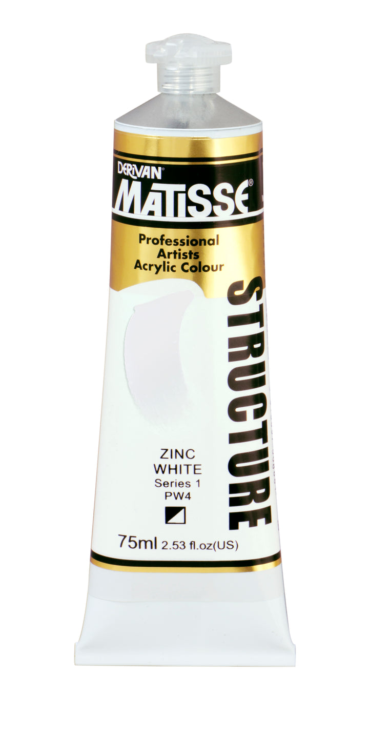 Matisse structure acrylic - zinc white 75ml