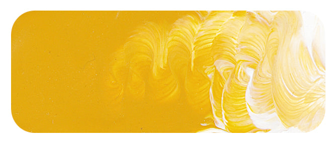 Matisse structure acrylic paint - yellow oxide colour swatch