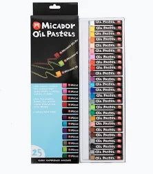 Micador Oi Pastels - Pack of 25 - Duthy Street Art Supplies