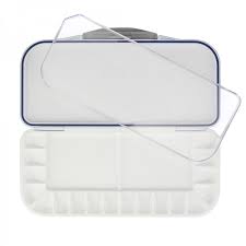 Fusion18 - Mijello air tight palette for oil and watercolour painting.  18 wells