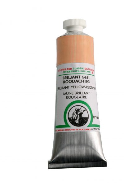 Old Holland Oil Paint - Brilliant Yellow 
Reddish