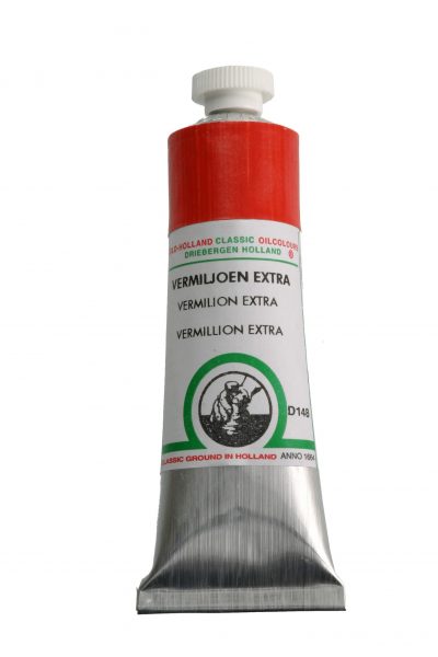 Old Holland oil paint - vermilion extra - 40ml