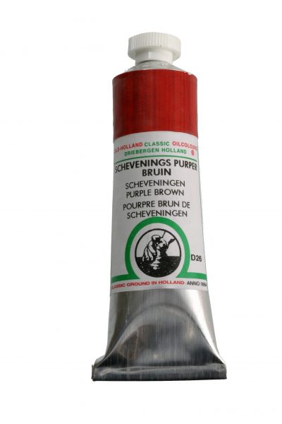 Old Holland oil pain scheveningen purple brown -  40ml
