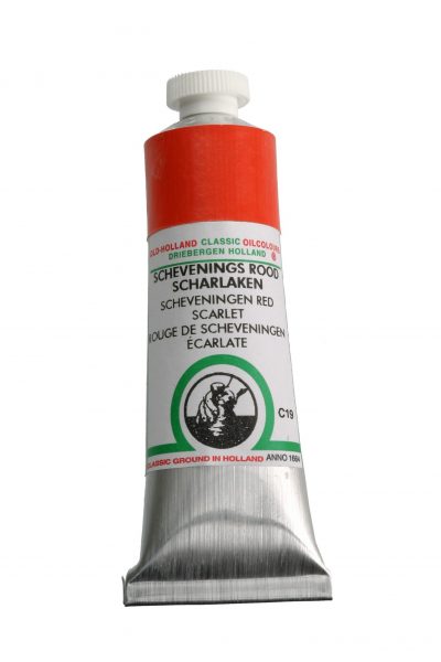 Old Holland classic oil paint - scheveningen red scarlet - 40 ml