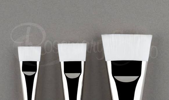Rosemary & Co Handmade cloud nine synthetic brush - 1" - Duthy Street Art Supplies