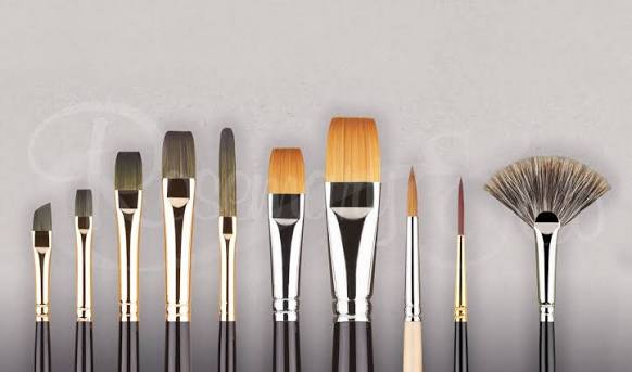 Rosemary & Co Set 55 - Gouache handmade painting brushes - set of 10
