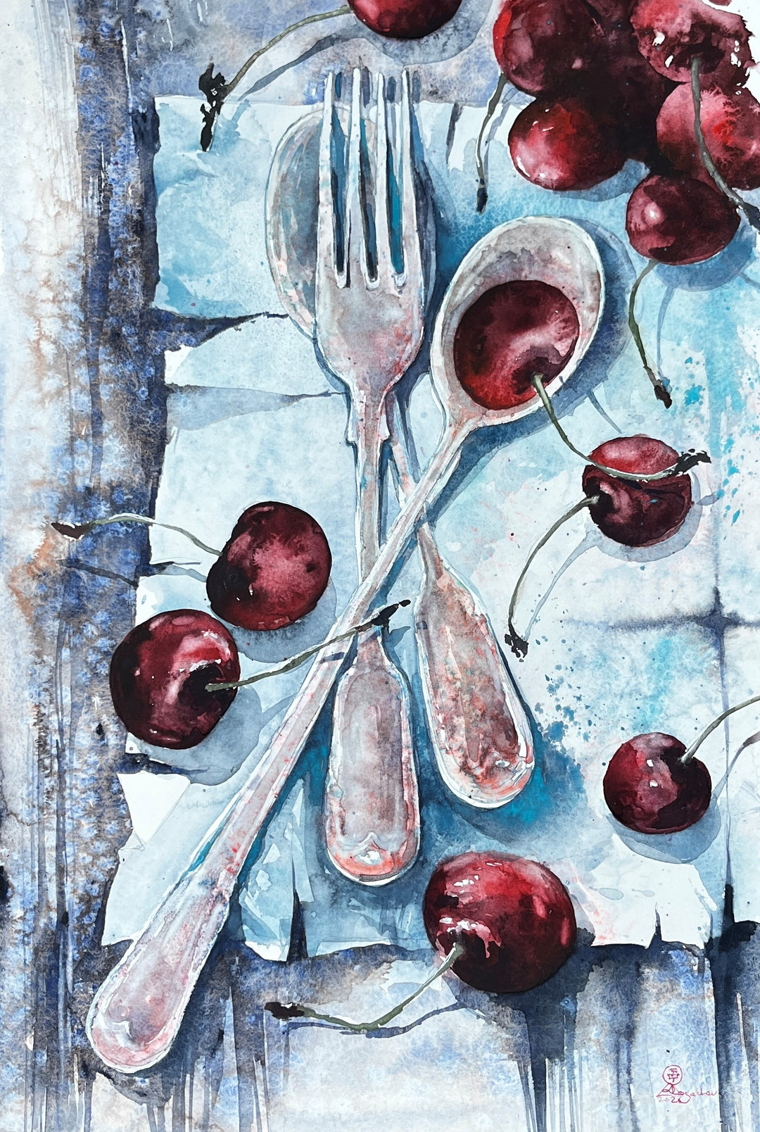 Learn to paint in Watercolour Christmas focus