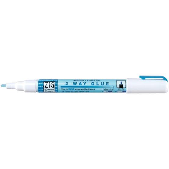 Zig 2 way glue fine - Duthy Street Art Supplies