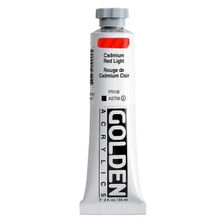 HB C.P. Cadmium Red Light – GOLDEN – 59ml – Series 9