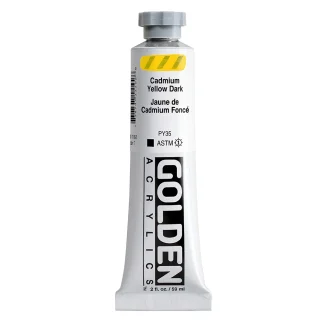 HB C.P. Cadmium Yellow Dark - GOLDEN - 59ml - Series 7