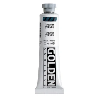HB Turquois (Phthalo) – GOLDEN – 59ml – Series 4