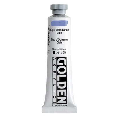 HB Light Ultramarine Blue – GOLDEN – 59ml – Series 2