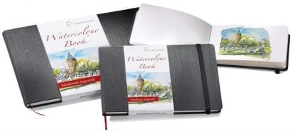 Hahnemuhle Akademie Aquarelle Watercolour Journal A5 200gsm x 30 Sheets