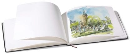 Hahnemuhle Akademie Aquarelle Watercolour Journal A5 200gsm x 30 Sheets - Image 2