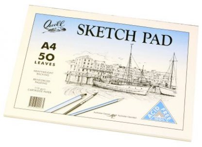 Quill - Sketch Pad - A4 - 110gsm