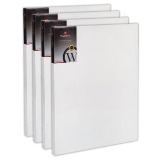 Wright & Co 12oz Polycotton Ultra Smooth Triple Primed 30 x 40"