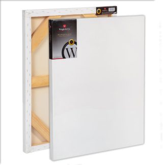 Wright & Co Poly Cotton 12 oz ultra smooth triple primed 30 x 30" (76.3CM X 76.3CM)