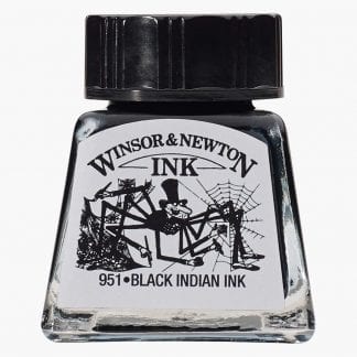 Winsor & Newton - Black Indian Ink - 14ml