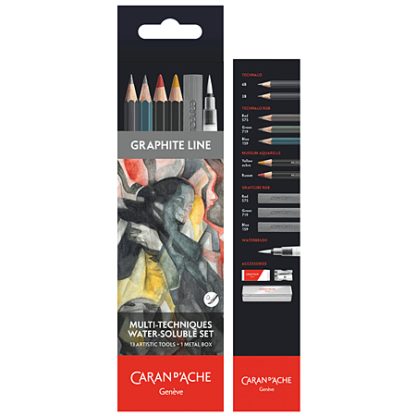 Caran D'ache Multi Techniques Water-Soluable set