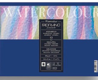 Fabriano Spiral Bound Watercolour Pad - Cold Press 300GSM - 21 x 29.7 cm