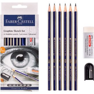 Faber Castell Graphite Sketch Set - 8 Pieces