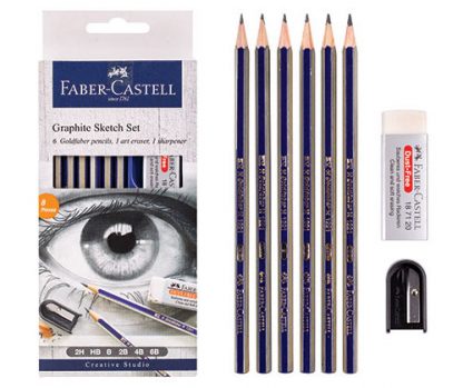 Faber Castell Graphite Sketch Set - 8 Pieces