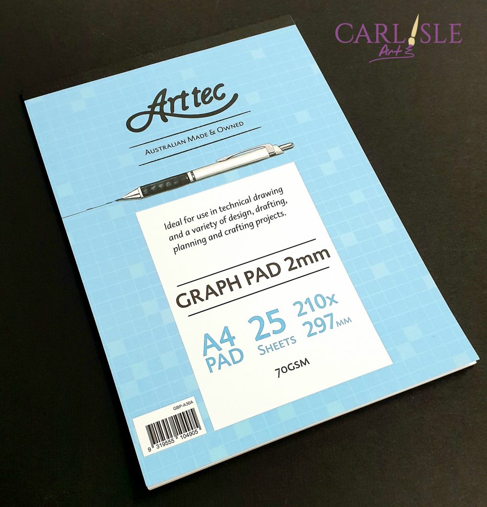 Arttec A4 Graph Pad 2mm 70gsm Duthy Street Art Supplies