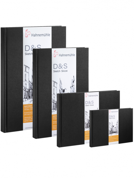 Hahnemuhle D & S sketchbook - 140gsm - A6 - Black - Image 2
