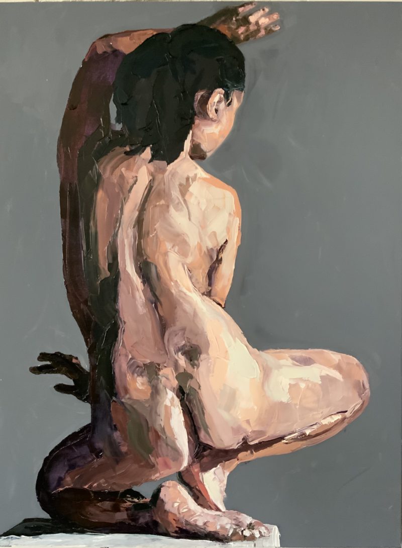 LEARN TO PAINT LUSCIOUS AND EXPRESSIVE NUDES IN OILS USING A PALETTE KNIFE with Megan Roodenrys