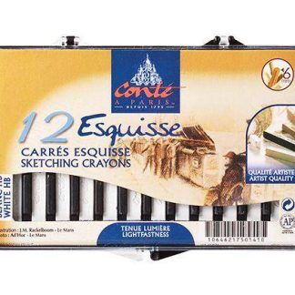 Conte Crayons - White HB - Set 12