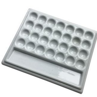Rectangle Porcelain Palette 28 wells