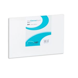CreateArt - Artist Canvas Board - A4 210 x 297mm - Twin pack
