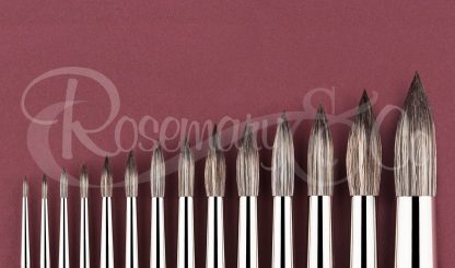 ROSEMARY HANDMADE BRUSH Series 272 POINTED ROUND HAIR Size 4