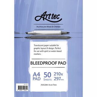 Arttec Bleedproof Pad - A4 240gsm 12 Sheets