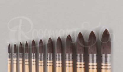 ROSEMARY HANDMADE BRUSH Sienna MOP Size 8